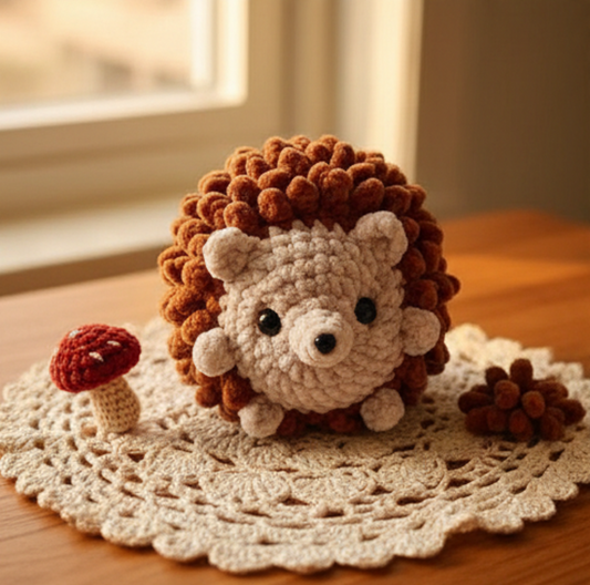 Hedgehog Amigurumi Crochet Pattern - Easily Crochet - PDF Download