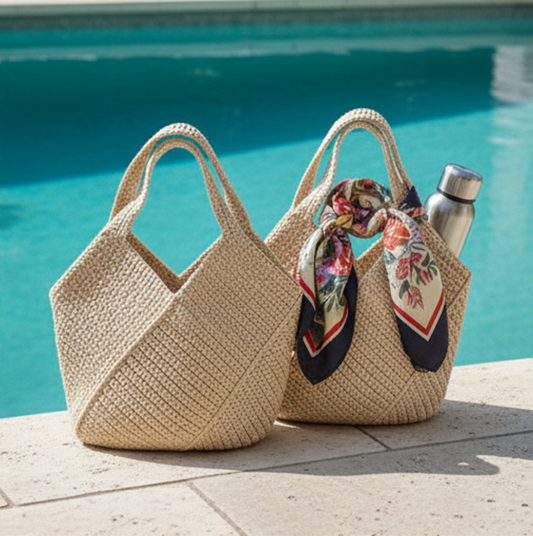 Tote Bag Crochet Pattern - Easily Crochet - PDF Download