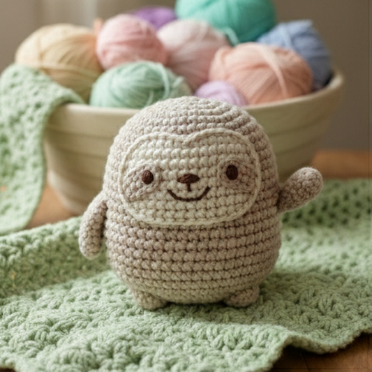 Sloth Crochet Pattern- Easily Crochet - PDF Download